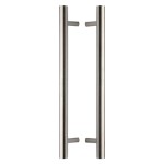 M Marcus Heritage Brass Back to Back Door Pull Handle Bar Design 457mm length